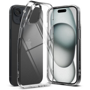RINGKE® AIR No Case Feel Compatible iPhone 15 Plus/ 15 Soft Transparent TPU Flexible Lightweight Thin Phone Case