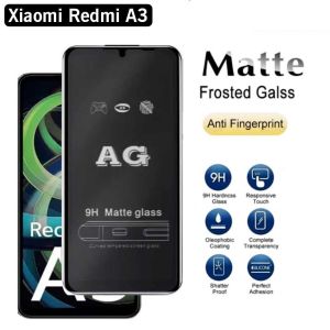 ANTI GORES REDMI 13C REDMI A3 A2 A1 TEMPERED GLASS MATTE DOFF ANTI MINYAK KACA PELINDUNG LAYAR TEMPRED