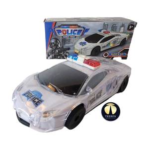 ของเล่น รถตำรวจ ชนถอย มีเสียง มีไฟ