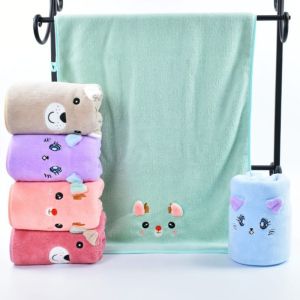 Handuk Bayi Karakter Lembut dan Tebal Ukuran 100cm x 50cm Super Tebal
