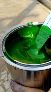 สีเขียวเข้มมรกตมุกทองคำประกาย# แถมมุกทุกลองฟรี