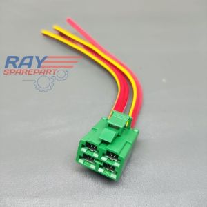 SOKET SOCKET KABEL KIPROK REGULATOR NINJA R NINJA RR SS K4 KABEL AVS 3MM ORIGINAL