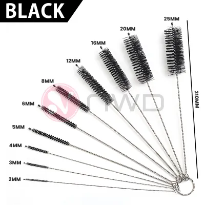 《 𝗦𝗣𝗔𝗥𝗞𝗟𝗘 𝗦𝗪𝗘𝗘𝗣 》 10pcs Nylon Straw Cleaning Brush Bottle Straws Cleaner Set Berus Straw 吸管刷套装 NWD
