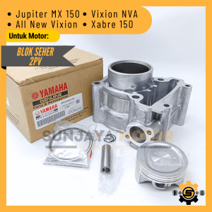 Block Boring Silinder Kualitas Original Yamaha 2PV Blok Seher Jupiter MX King 150 Vixion NVA Xabre All New Vixion Ori YGP