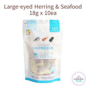 Korean Dashi Pack Seafood Soup Stock Series / Natural Condiment / Dried Seafood Anchovy Shrimp Shiitake Spicy Kelp Jeju Radish Large-eyed Herring