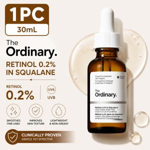 The Ordinary Retinol Serum 0.2%/0.5%/1% In Squalane Anti Aging Wrinkle Melasma And Dark Spot Remover