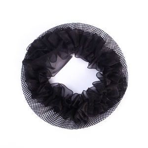 ตาข่ายคลุมผมเต้นรำบัลเล่ต์สีลูกอมหวานแหววมองไม่เห็นผมฝาแบบตาข่ายยางยืดสจ๊วตสจ๊วตสานวิกผม