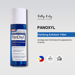PanOxyl Clarifying Exfoliant with 2% Salicylic Acid Unclogs Minimizes Pores Exfoliant For Acne-Prone Skin Gentle 4 floz