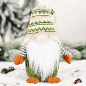 Ornament Fluffy White Beard Decoration Scandinavian Rudolph Ornament Scandinavian Rudolph Childrens