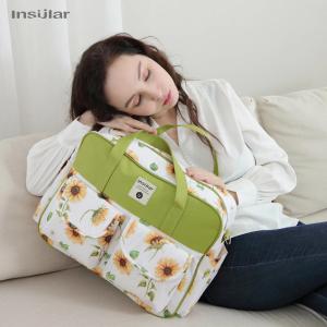 Insular Baby Diaper Bag Large Capacity Mommy Handbag Shoulder Bag Fashion Printing Outdoor Travel Mummy Stroller Nappy Bags2026