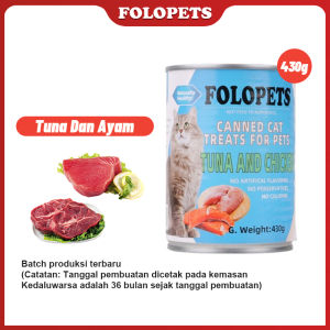 【FOLOPETS】430gr Makanan Kucing Kaleng Life Cat Wet Can Kitten Adult  (9 rasa)