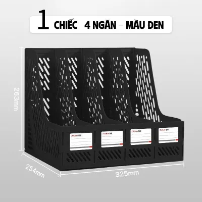 Kệ đựng tài liệu A4 chắc chắn kệ đựng sách 3 ngăn và 4 ngăn lý tưởng cho học sinh và không gian văn phòng