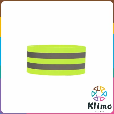 Klimo 1pcs Reflective Band High Visibility Reflector Glow Strap Arm Armband Belt for Night Running Cycling