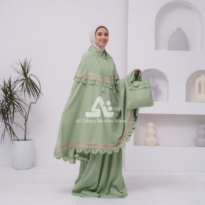 Mukena Dewasa 2in1 Laser Cut ZENIA