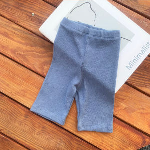 Quần legging đùi trẻ em Gelu kids cho bé gái chất liệu thun tăm mềm mại Q128