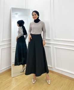 Rok Jersey / Rok Panjang / Rok Kerja / Rok Panjang Dewasa / Rok Wanita Kasual / Rok Mayung