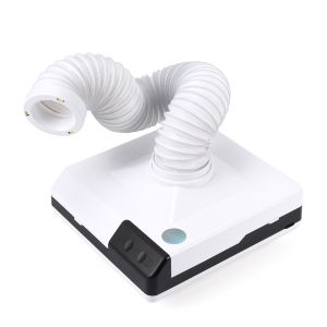 foreverlily Máy Hút Bụi Móng Tay Công Suất Mạnh 60W Máy Làm Sạch Móng Tay Khuỷu Tay Có Thể Thu Vào Xoay 360 °
