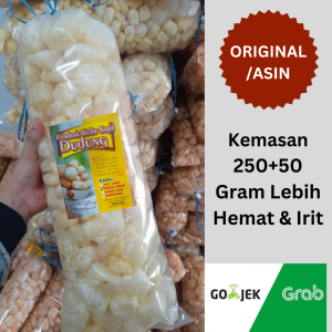 Dorokdok Dudung Kemasan 300gr Rasa Pedas Asin Halal | Kerupuk Rambak Kulit Sapi Asli Enak Gurih