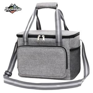 Portable Lunch Box Collapsible Cooler Bag with Adjustable Strap Lunch Cooler Tote for Work Outdoor Picnic Trips