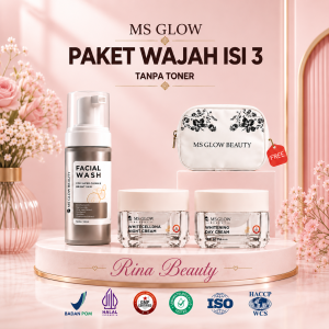 Paket ms glow tanpa toner