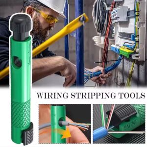 OPBWQH Fast Separation Network Cable Manager Efficient Pen Type Quick Wire Separator Stripper Wire Hand Tool ABS Network Cable Untwist Tool For Category 5/6/7 Network Cable