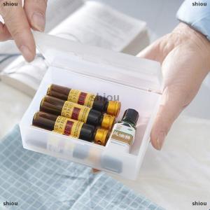 [COD] shiou กล่องพลาสติกขนาดเล็กกล่องสี่เหลี่ยมกล่องโปร่งแสงกล่องบรรจุกล่องเก็บของกันฝุ่นทนทานต่อการจัดเก็บเครื่องประดับ