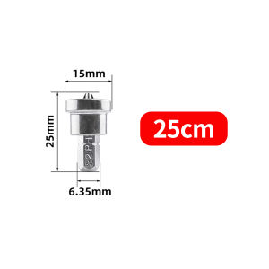 TIHOLE 2550mm Positioning Screwdriver Bit Batch Head Depth Stopper Magnetic Drywall Woodworking Screw Drill Bit Anti Penetration Universal Hex Shank