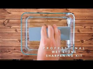 Whetstone Knives Double Sided 400/1000 1000/4000 Grit Kitchens or Water Stone Sharps and Polishing Tools for Blades