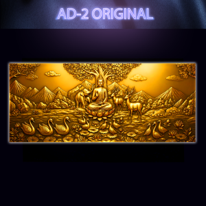 💎【Luxury Edition】AquaDiamanté | Premium 3D Luxury Holographic Iridescent Aquarium Background Sticker (AD-2) – Original