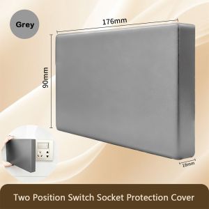 NEXTYOO ABS Nắp che ổ cắm công tắc Siêu 176X90MM. Bìa bảng trống Bìa trang trí bảng
