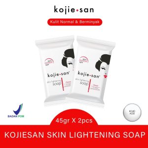 KOJIE SAN Skin Lightening Soap Kojic Acid Dream White 45 / 65 / 135g Sabun KOJIESAN BPOM Termurah