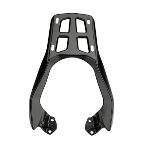 UNDATA Motorcycle Top Box Bracket Heavy Duty Aluminum Rear Bracket Durable Black Rear Boot Roof for MIO i125