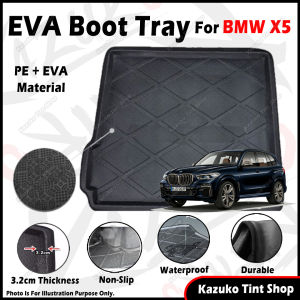EVA For BMW X5 EVA Copolymer Car Boot Tray Luggage Cargo Trunk Tray Dulang But Kereta 汽车后箱垫