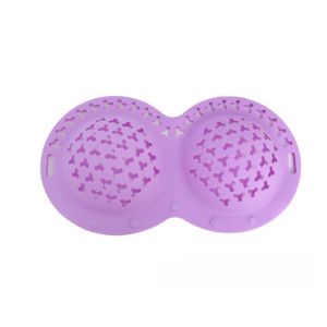 LIFE SHOPS Anti-Squeeze Silicone Bra Laundry Bag Anti-Deformation Protective Underwear Washer Organizer Portable Thicken Womens Bra Wash Pouch Lingerie