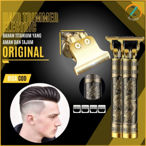 COD VINTAGE Alat Cukur Rambut Elektrik Hair Clipper Trimmer Rechargeable - T9 / alat cukur rambut elektrik charger 1 set lengkap murah cas profesional promo barbershop lengkap / mesin cukur rambut listrik 1 set kumplit cas promo paling bagus / masing cuku