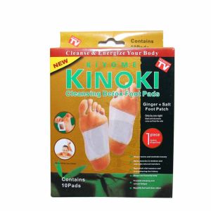 Kinoki Koyo Detox Penyerap Racun Foot Pads Gold 1BOX ISI 10PCS
