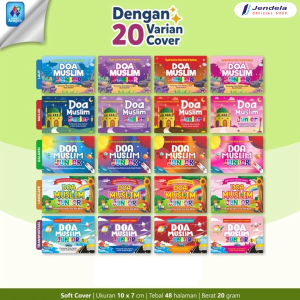 Buku Doa Muslim Junior Kumpulan Doa Harian Untuk Anak Muslim Warna Random By Pustaka Arafah Satuan
