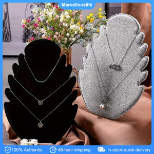 Black Vevlet Necklace Pendant Display Rack Necklace Display Board Jewelry Organizer