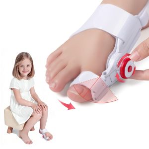 Tech Love Kids Bunion Corrector Adjustable Toe Straightener Orthopedic Hallux Valgus Protector 1pc