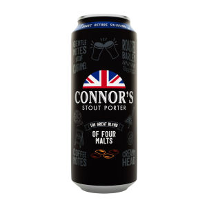 Connors Stout Porter Can 490ml