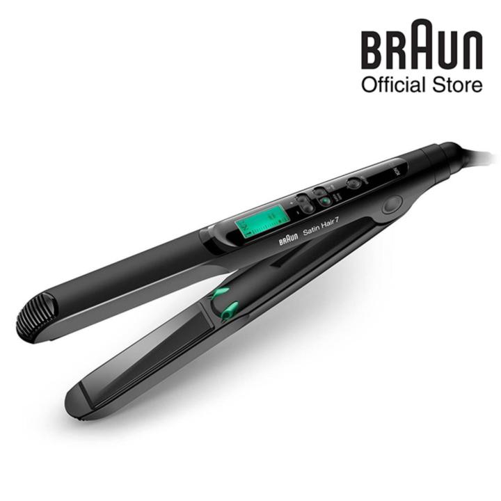 Braun Satin Hair 7 Hair Straightener ST 710 with Iontec Technology To Boost Shine Lazada Singapore