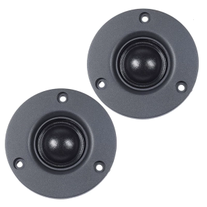 Tweeter Speaker 1Pair 25Core 3inch 30W 74mm Silk Film Domes Membrane High Fidelitys Trebles Loudspeaker Diaphragm