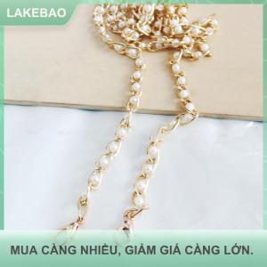 【LAKEBAO】 Dây Xích Túi ngọc trai 40-120cm Dây đeo túi đeo vai thay thế phụ tùng Túi