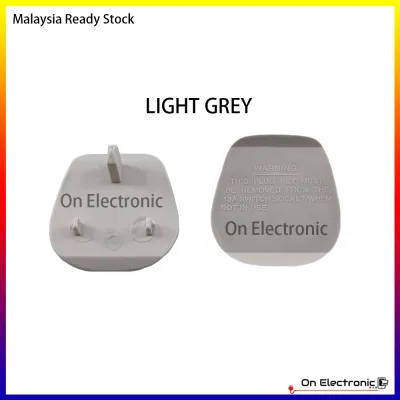 1 PCS Malaysia Socket Plug Outlet Switch Black/White Cover Kids Children Baby Safety Protector Electrical Shock