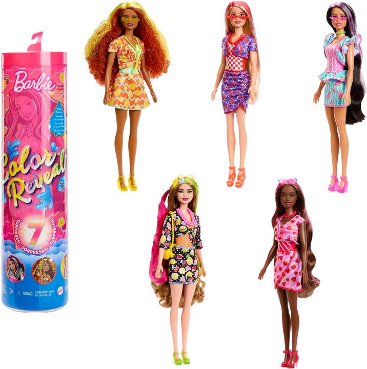 Barbie Color Reveal Doll Scented Sweet Fruit Lazada Lazada PH