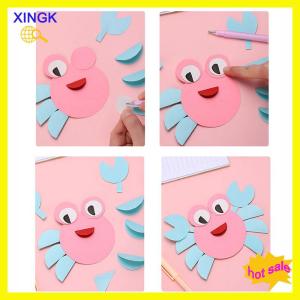 XINGK Rắn keo dính bút hình dạng kẹo màu nhanh khô độ nhớt cao sáng tạo sinh viên văn phòng phẩm