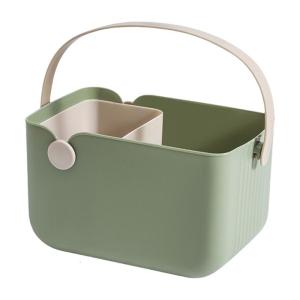 Water Resistant Bath Storage Bin With Easy To Clean Feature Perfect For Neat And Aesthetic Homes Environment