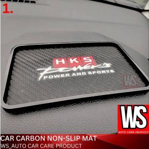 CAR CARBON NONSLIP ANTISLIP MAGIC MAT DASHBOARD MAT SUPER GRIP /PC