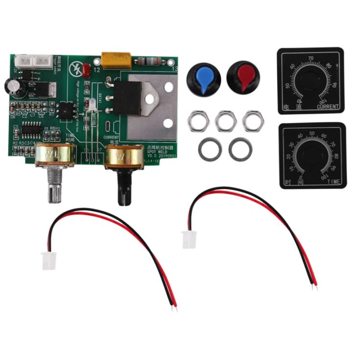 Spot Welding Machine Control Board Replace Time Relay Adjust Time ...