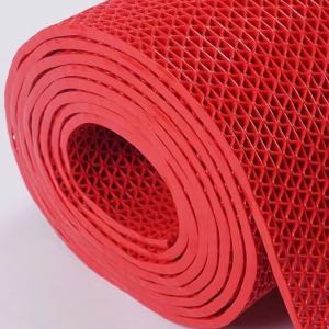 Bathroom Floor Mat PVC Anti Slip Rubber Matting No Water Accumulation Hollow Out Mat Wear-resistant DIY Tailoring Antibacterial Moisture and Mildew-resistant Bathroom Accessories Multipurpose Mat for Bathroom Kitchen Toilet Balcony